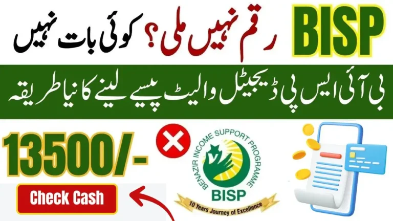 BISP Digital Wallet 2025 Instant Bank Transfers Bring Relief to Pakistani Families