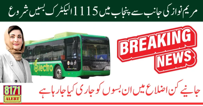 Punjabs New Ride 1115 Electric Buses to Power Clean Transport Vision