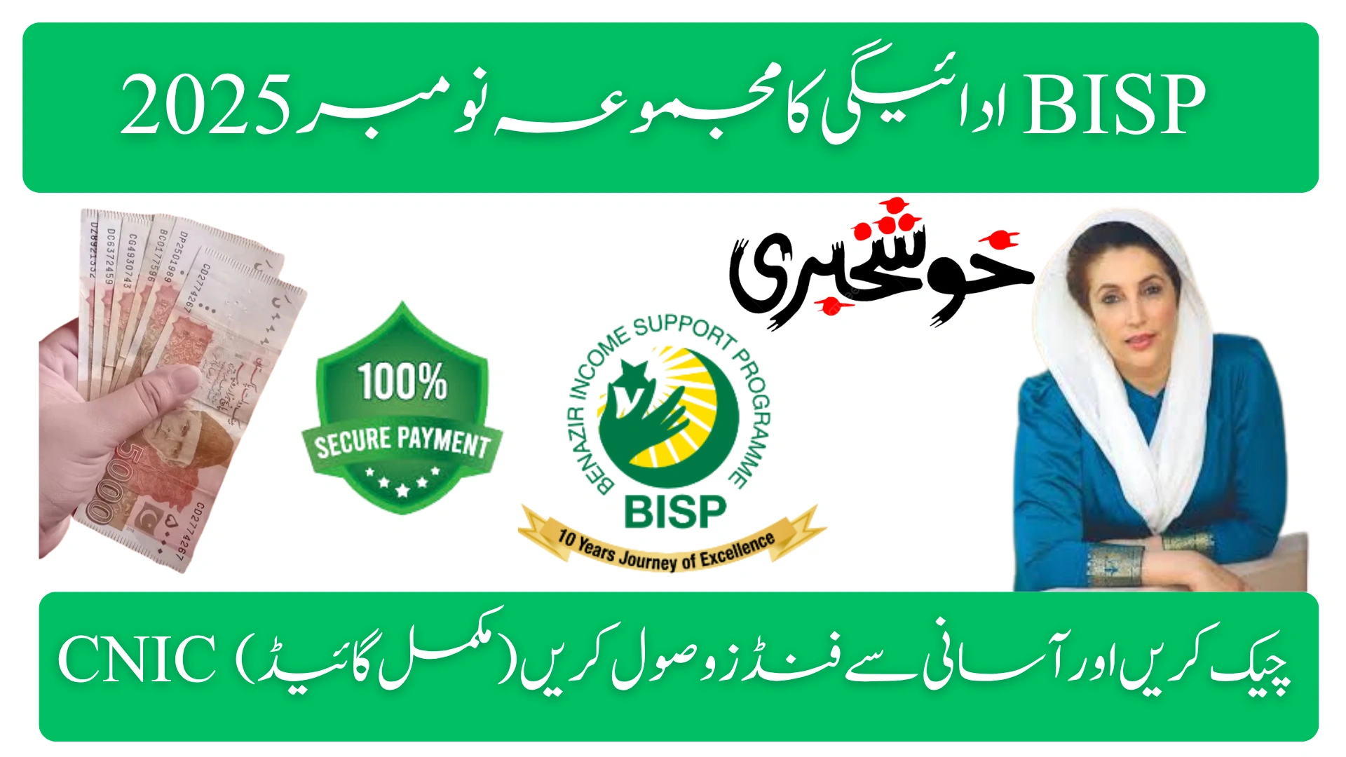 BISP Payment Collection November 2025 – Check CNIC & Receive Funds Easily (Complete Guide)